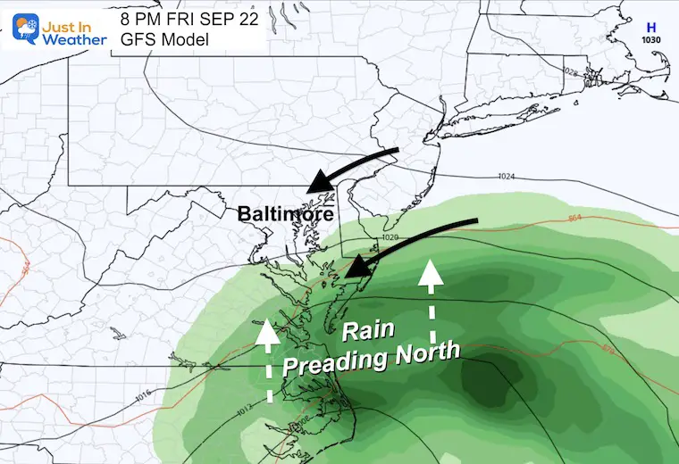 September 21 Tropical Storm Friday Night