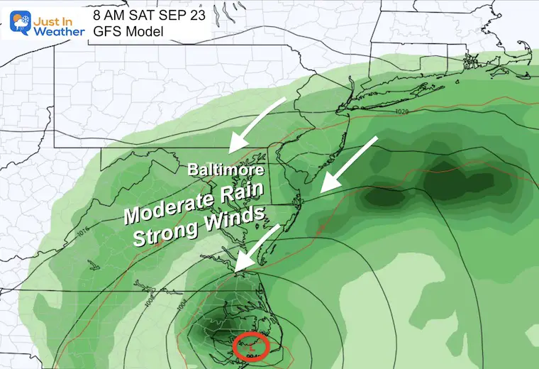 September 21 Tropical Storm Saturday Morning