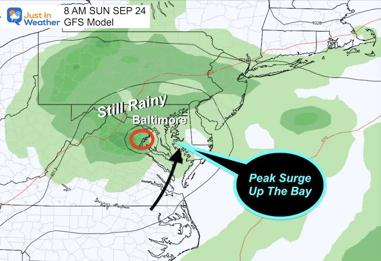 September 21 Tropical Storm Sunday morning