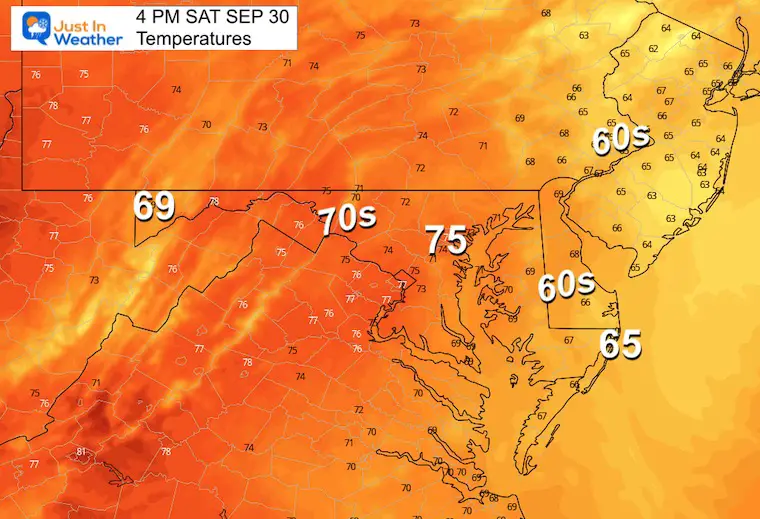 September-30-weather-temperatures-Saturday-afternoon