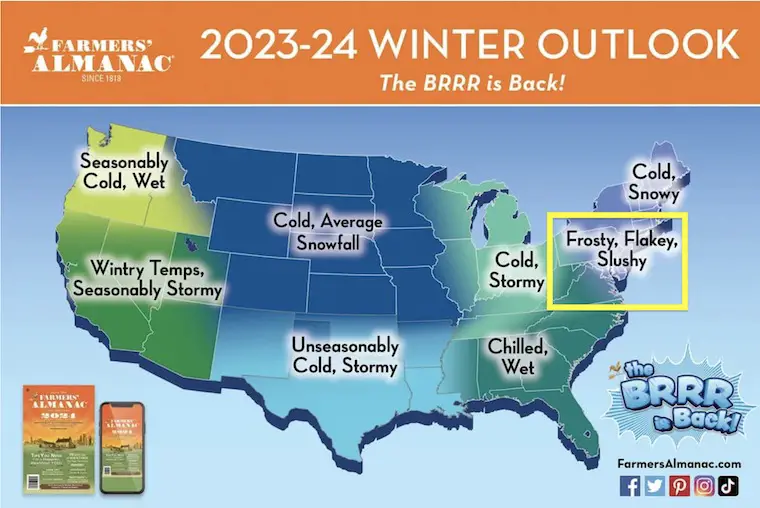 Winter Outlook 2024 Farmers Almanac