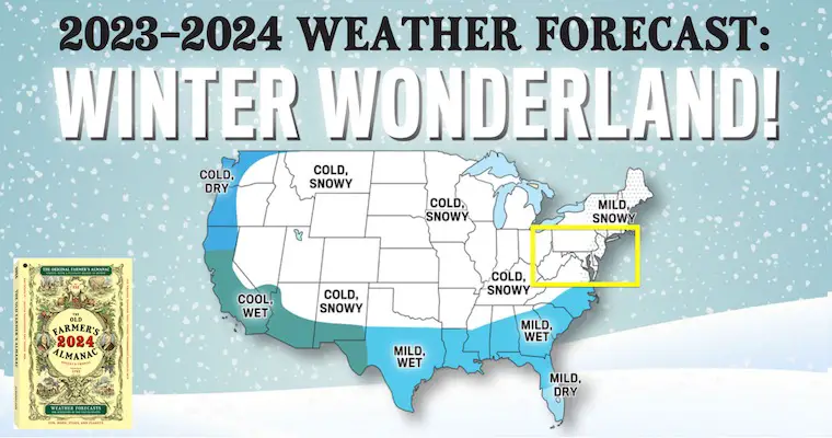 Farmers Almanac Winter 2024 Maryland Clara Demetra