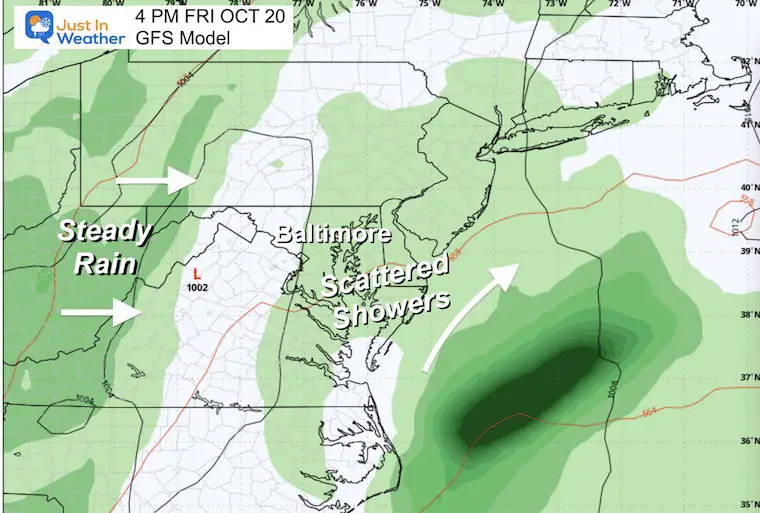 October 17 weather rain storm Friday