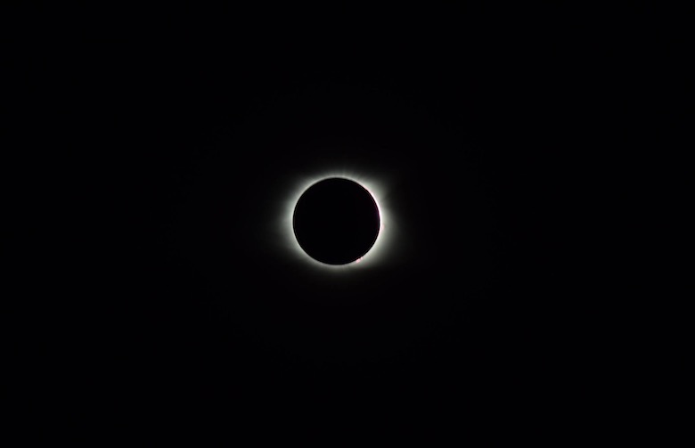 Total Solar Eclipse 2017 South Carolina sky