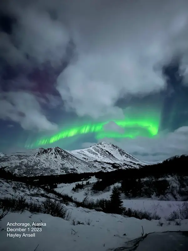 Northern Lights Aurora December 1 B