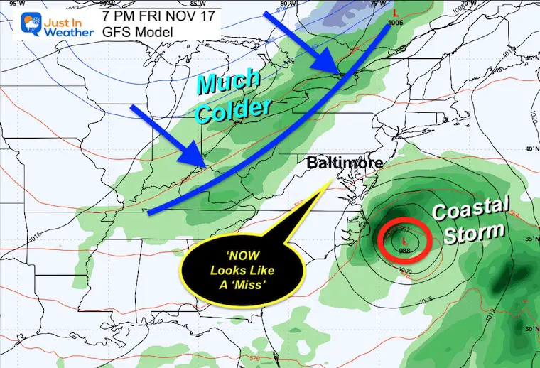 November 14 weather storm forecast Friday