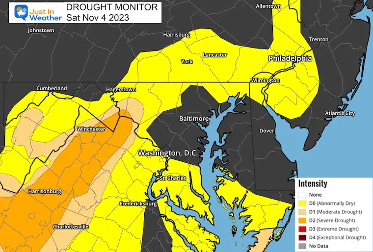 November 4 weather drought monitor
