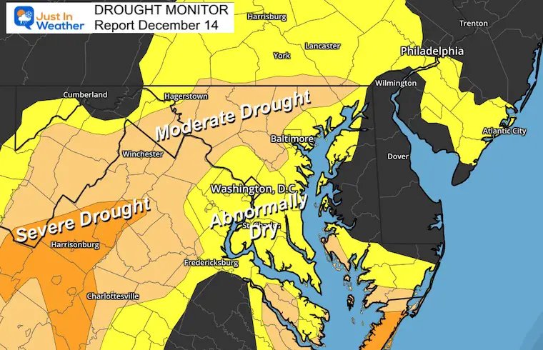 December 17 weather drought monitor