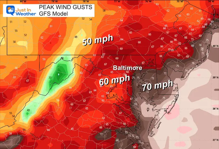January 9 Storm Wind Gusts
