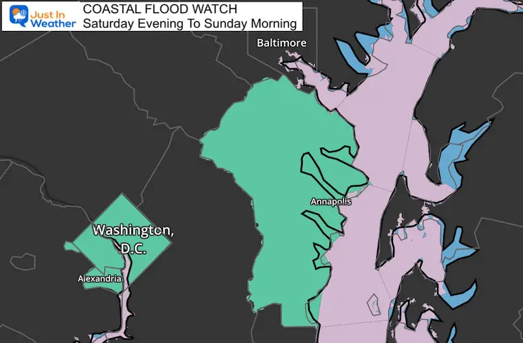March 8 Coastal Flood Watch