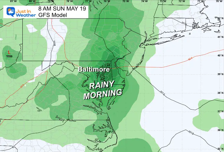 May 14 weather rain Sunday