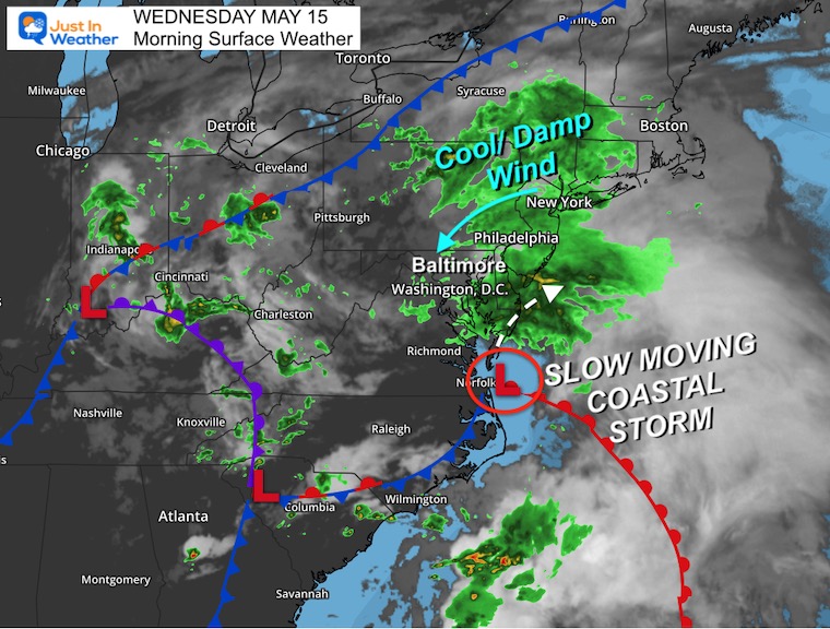 May 15 weather storm Wednesday morning