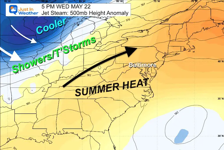 May 19 weather Summer Heat Wednesday