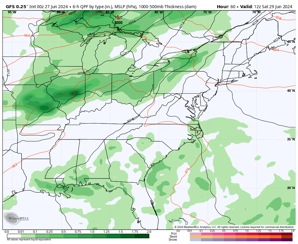 June 27 weather storm forecast weekend