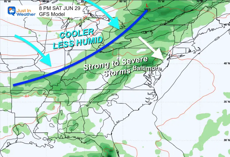 June 25 weather storm rain Saturday