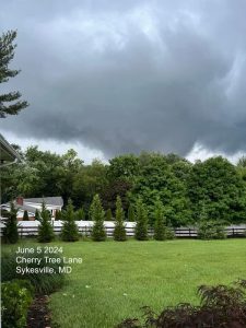 June 5 tornado Sykesville Maryland
