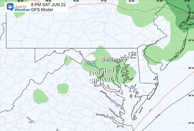 June 20 weather storm Saturday Evening