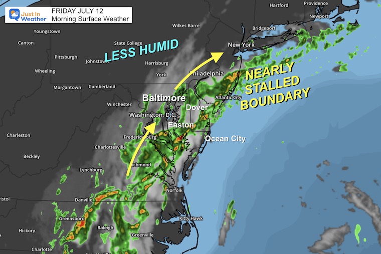 July 12 weather storm flood watch Friday morning