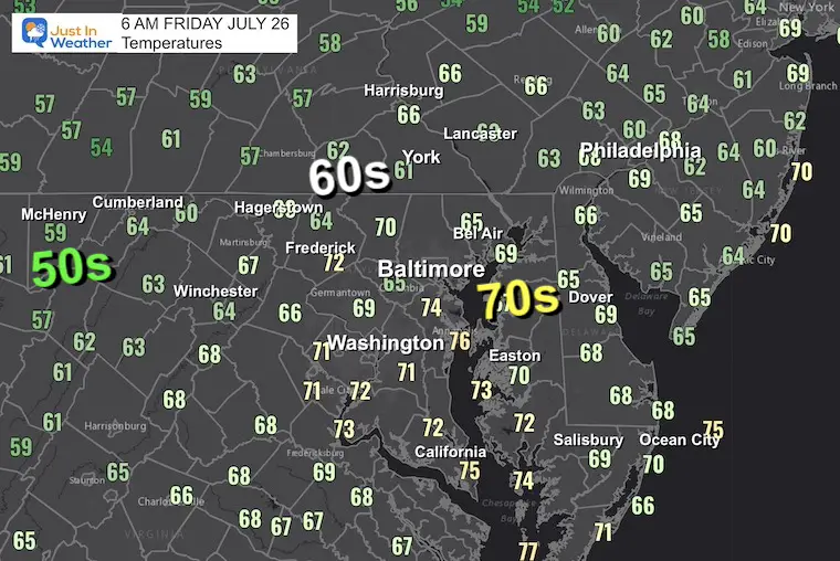 July-26-weather-temperatures-Friday-morning