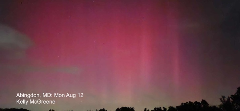 August 12 Aurora Northern Lights Abingdon 2