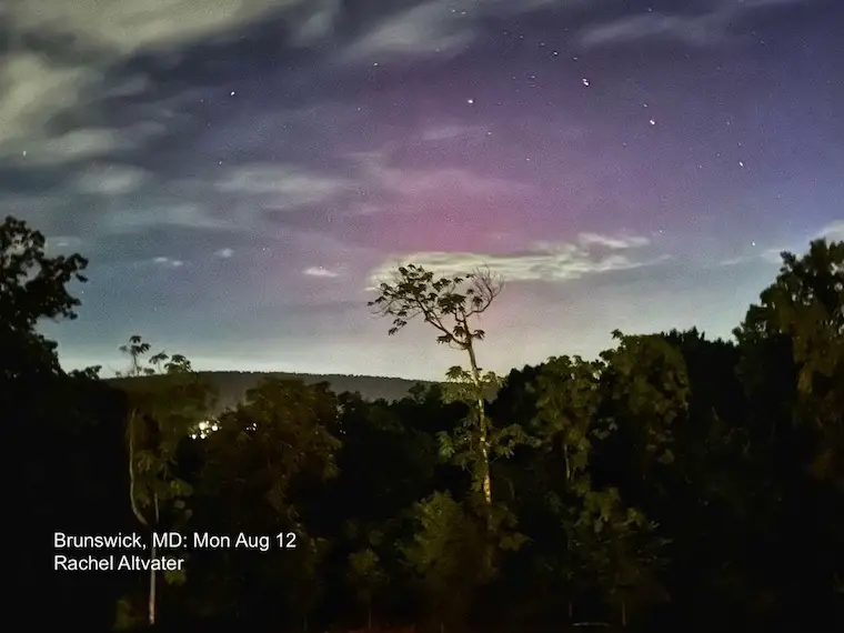 August 12 Aurora Northern Lights Brunswick