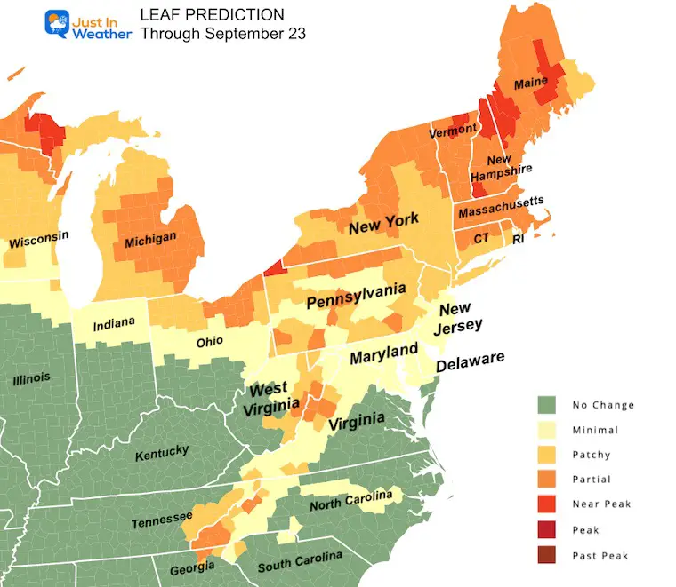 Fall Foliage Prediction September 23