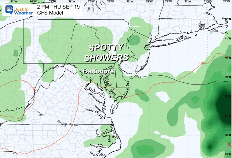 September 13 weather rain storm Thursday