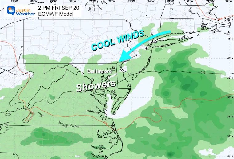 September 15 weather tropical storm forecast Friday