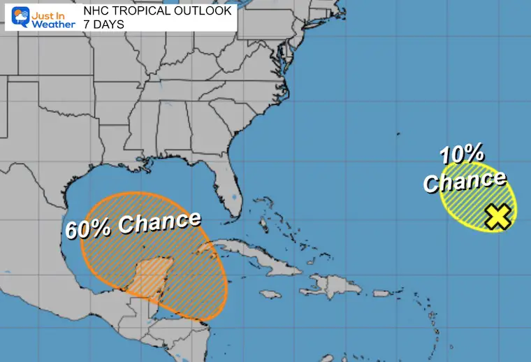 September 21 tropical weather outlook National Hurricane Center