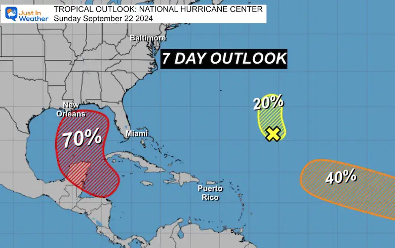 September 22 Tropical Outlook National Hurricane Center