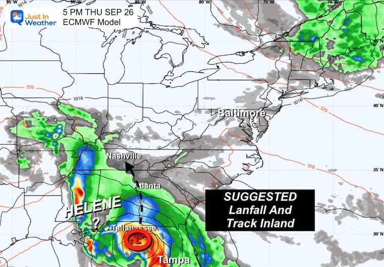 September 23 weather storm tropical Thursday