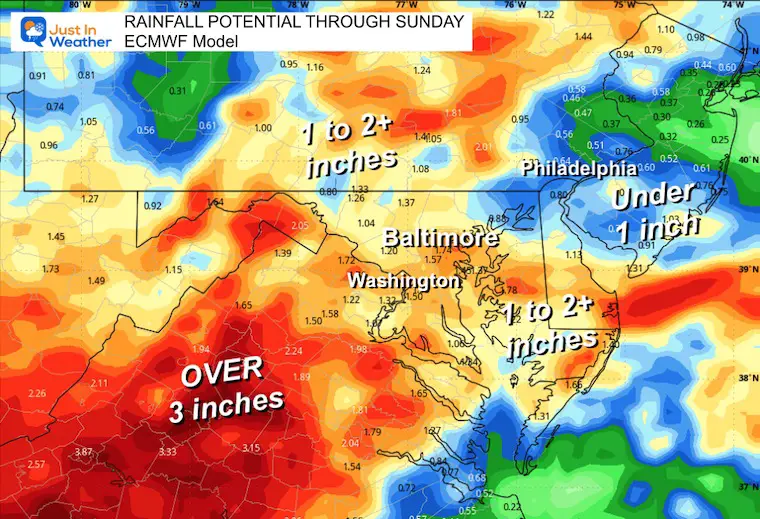 September 25 weather rain forecast