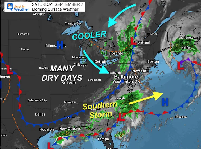 September 7 weather storm Saturday morning