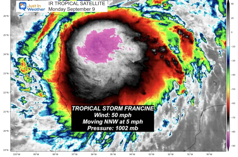 Tropical Storm Francine Named And May Hit US Gulf Coast As A Hurricane