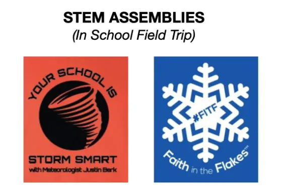 School weather assemblies Storm Smart FITF