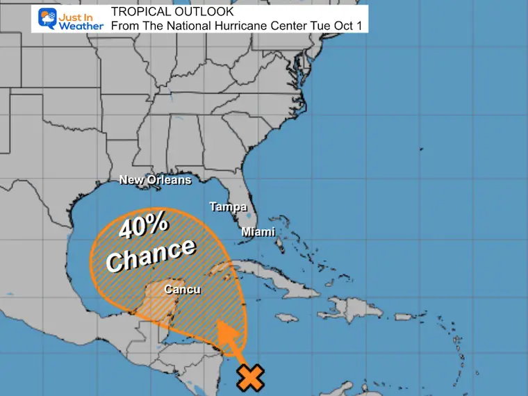 October 1 tropical outlook National Hurricane Center