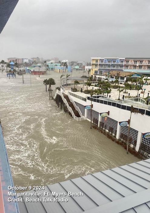 Hurricane Milton Storm Surge Fort Myers