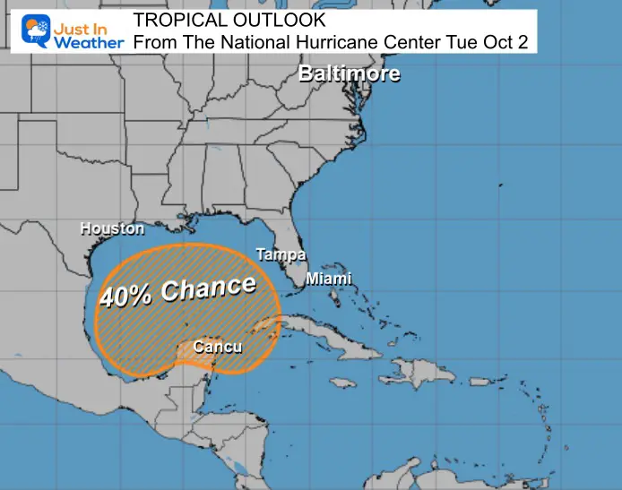 October 2 tropical outlook National Hurricane Center