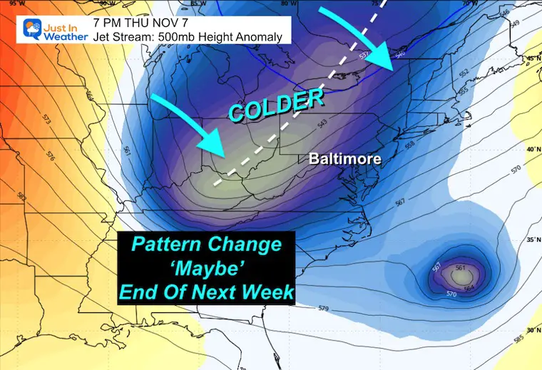 Weather outlook for October 27th: November colder