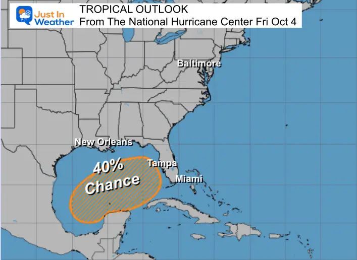 Tropical Weather Outlook for October 4 National Hurricane Center