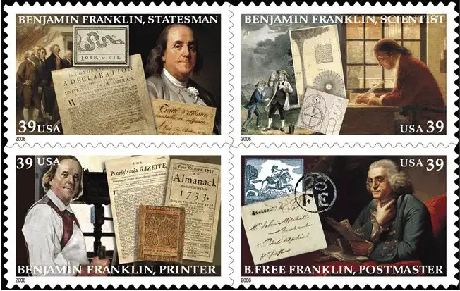 Ben Franklin Stamp Collection