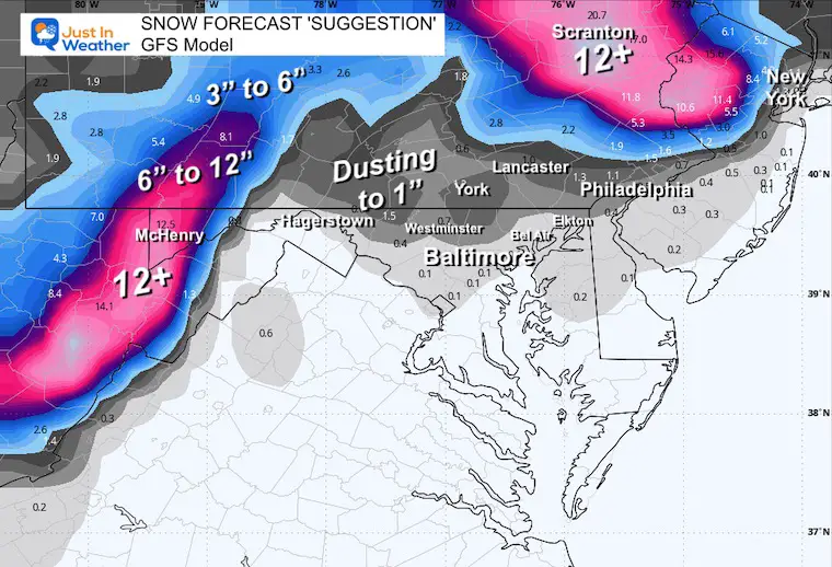 November 20 snow forecast