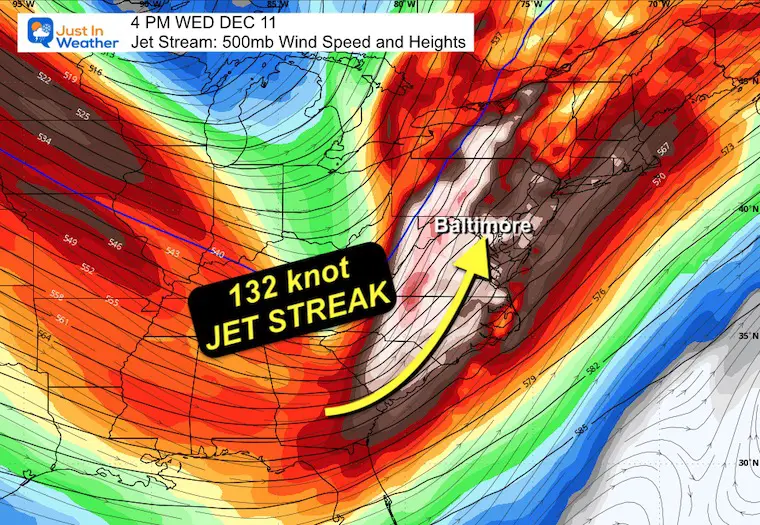 December 10 weather storm jet stream