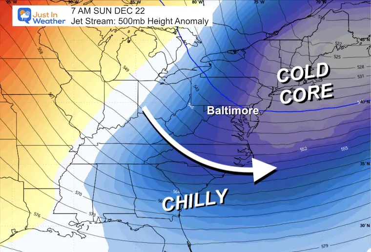 December 17 weather jet stream forecast cold