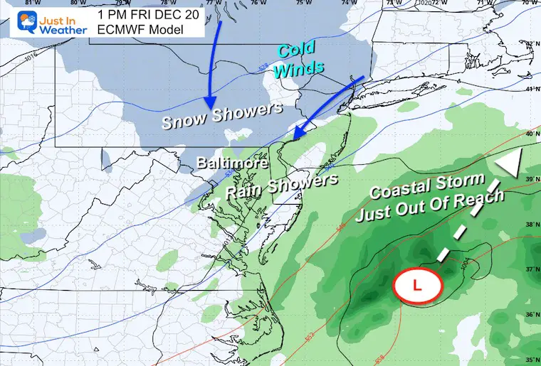 December 19 weather forecast storm Friday