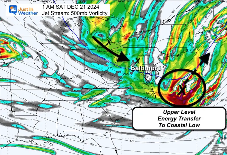 December 20 weather jet stream storm early Saturday