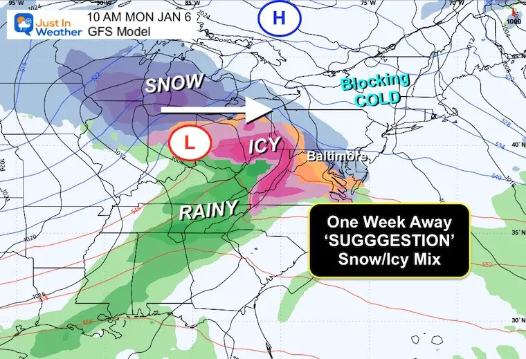 December 30 weather forecast winter storm January 6