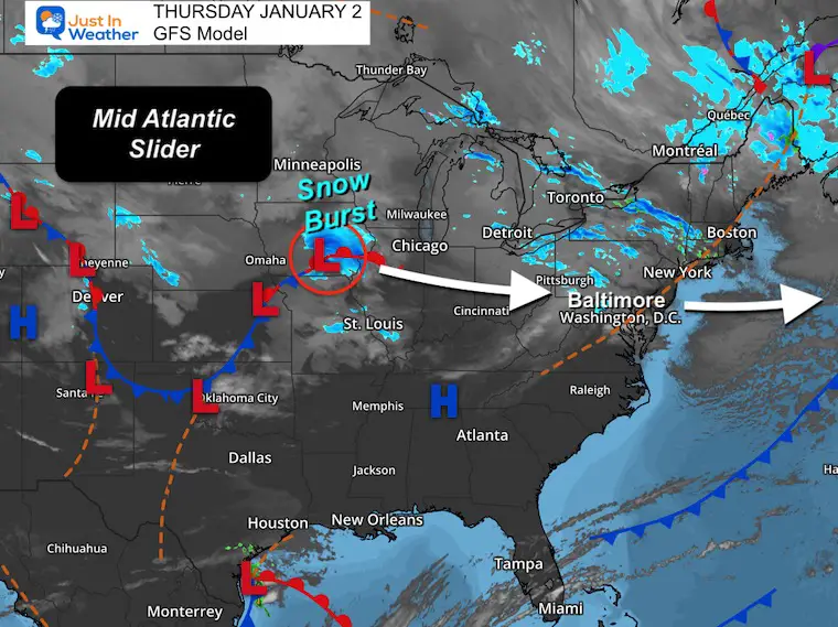 January 2 weather snow slider