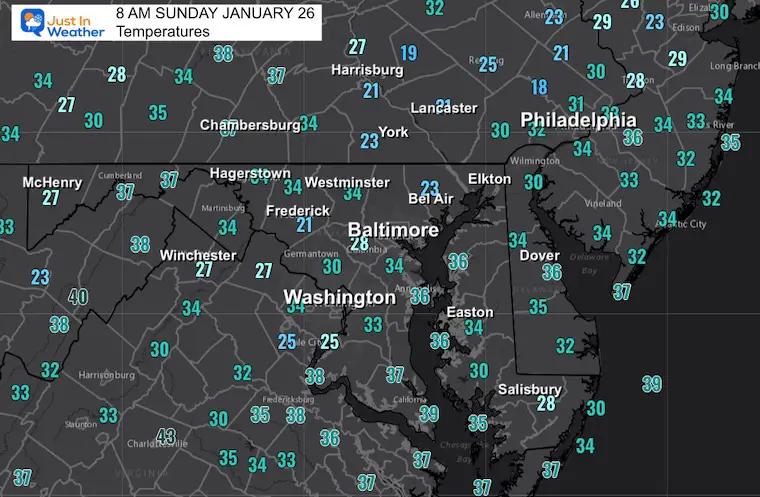 January-26-weather-temperatures-Sunday-morning