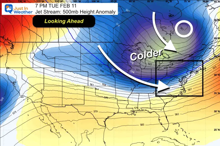 Jet Stream Cold February